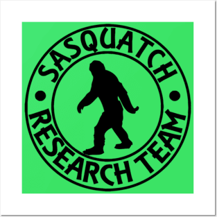 Sasquatch Research Team Posters and Art